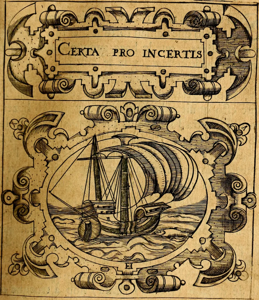 An illustration from Empresas Morales...Sacalas a lvz el doctor don Francisco de Borja.., 1680, leaf 126