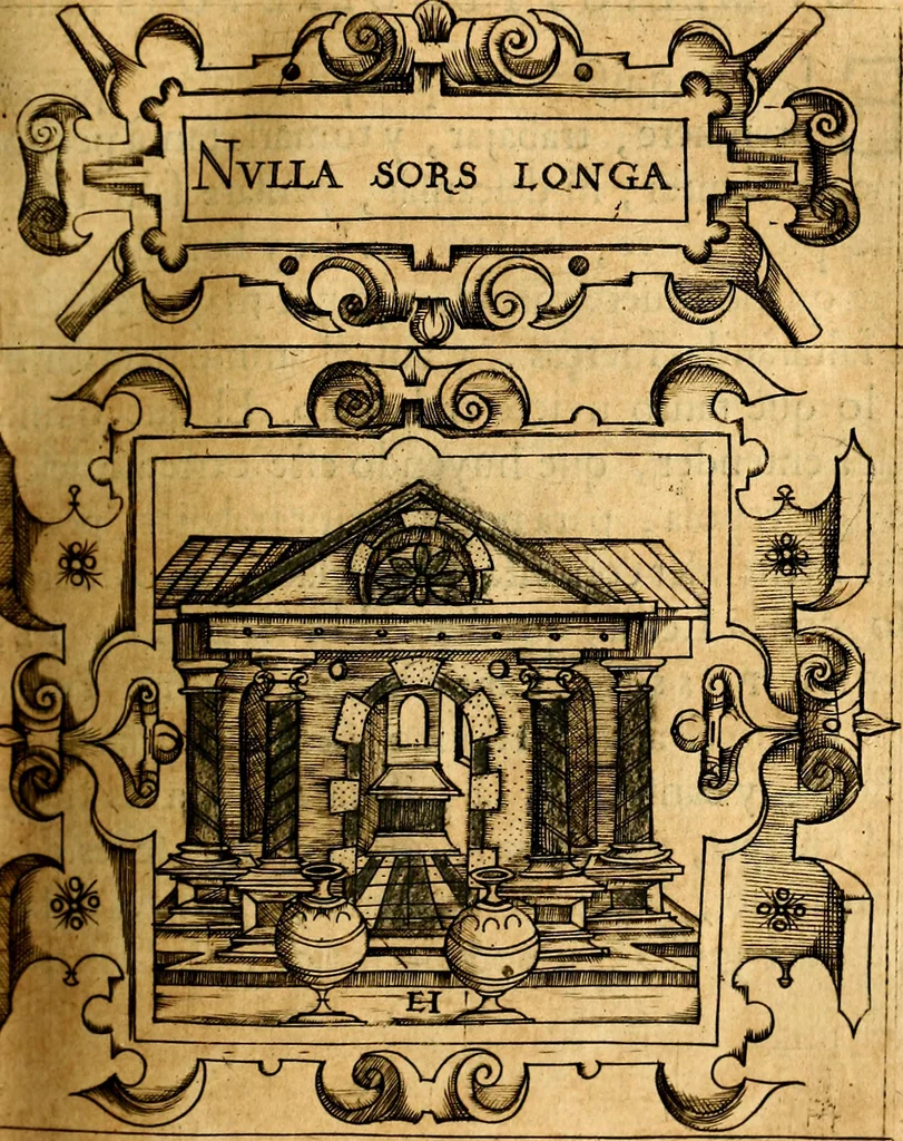 An illustration from Empresas Morales...Sacalas a lvz el doctor don Francisco de Borja.., 1680, leaf 132