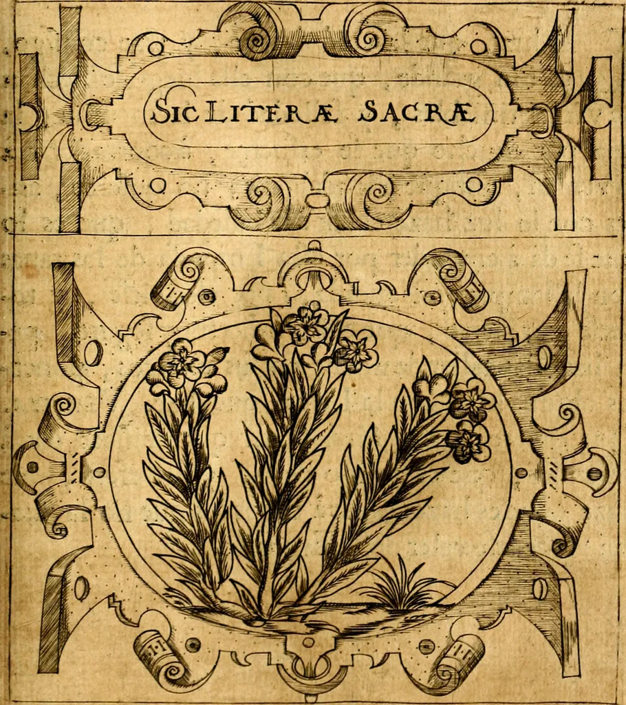 An illustration from Empresas Morales...Sacalas a lvz el doctor don Francisco de Borja.., 1680, leaf 138