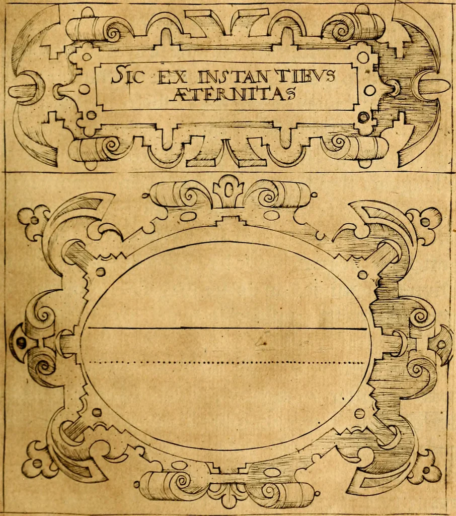 An illustration from Empresas Morales...Sacalas a lvz el doctor don Francisco de Borja.., 1680, leaf 156