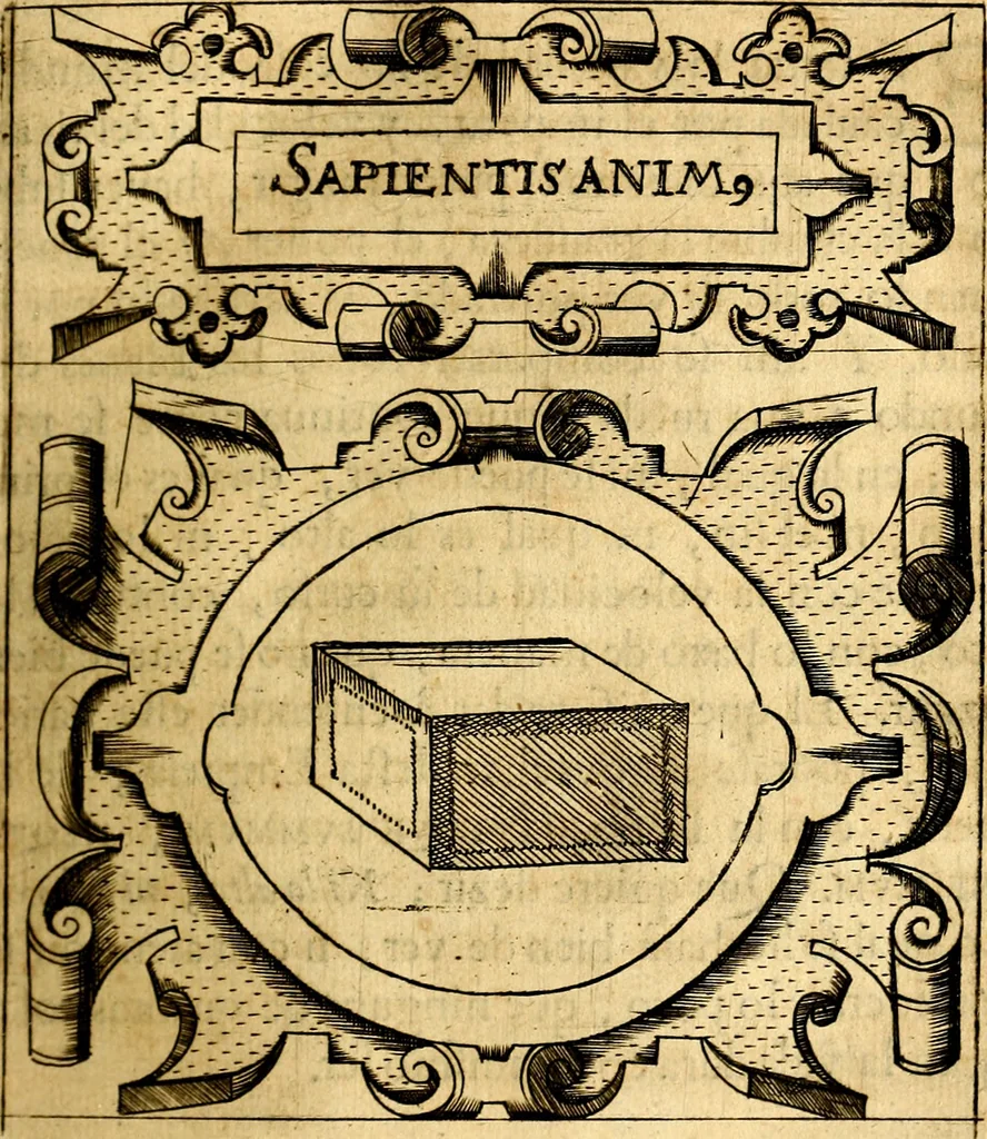 An illustration from Empresas Morales...Sacalas a lvz el doctor don Francisco de Borja.., 1680, leaf 166