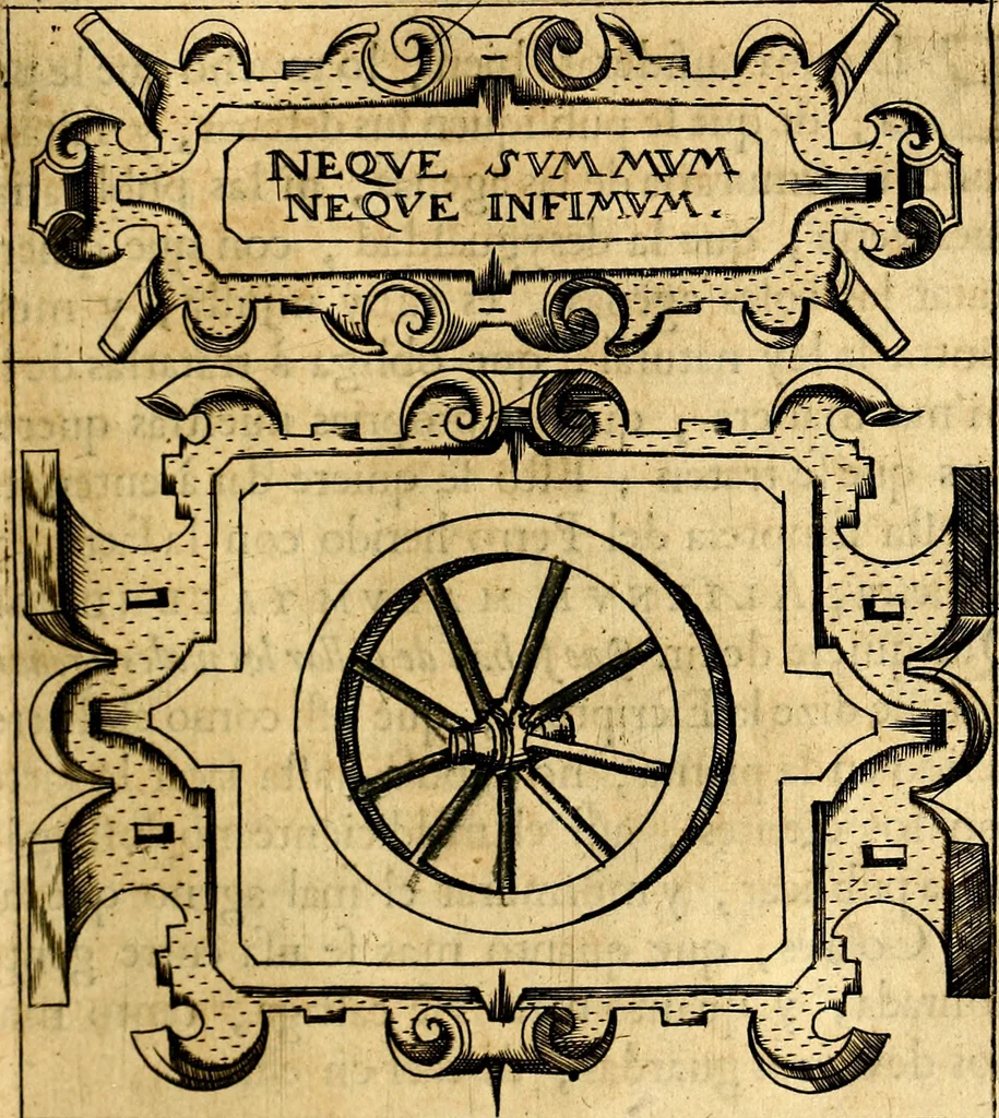 An illustration from Empresas Morales...Sacalas a lvz el doctor don Francisco de Borja.., 1680, leaf 168