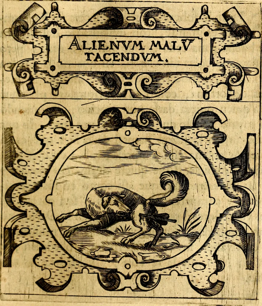 An illustration from Empresas Morales...Sacalas a lvz el doctor don Francisco de Borja.., 1680, leaf 170