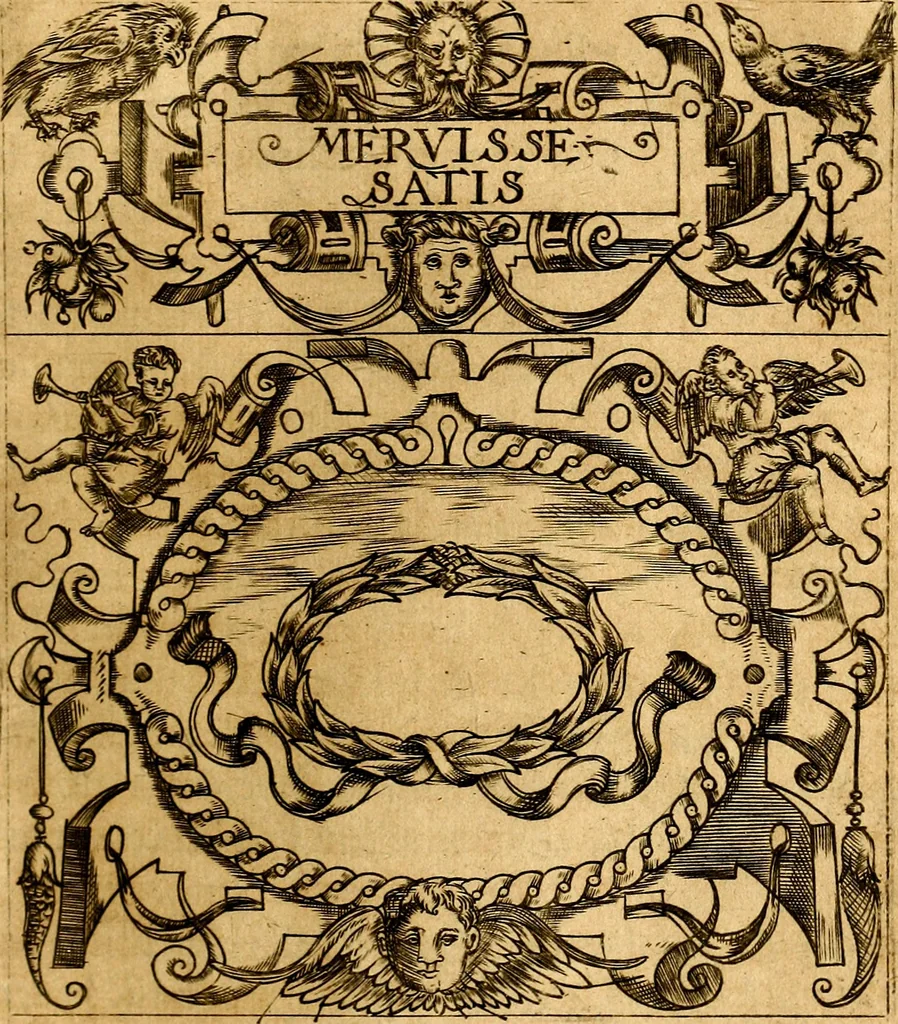 An illustration from Empresas Morales...Sacalas a lvz el doctor don Francisco de Borja.., 1680, leaf 18