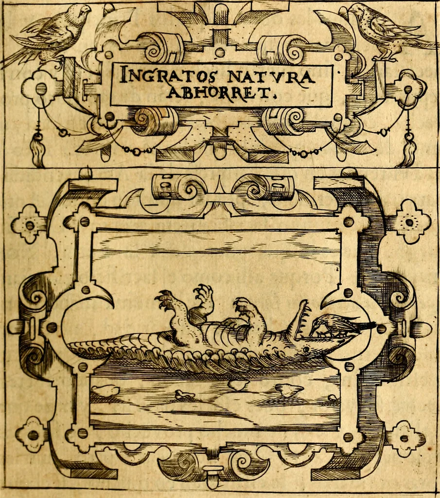 An illustration from Empresas Morales...Sacalas a lvz el doctor don Francisco de Borja.., 1680, leaf 180