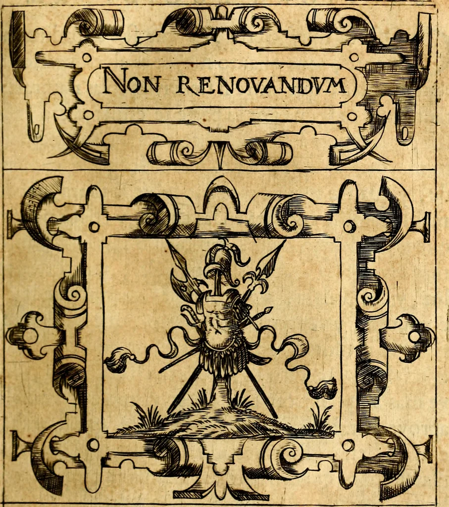 An illustration from Empresas Morales...Sacalas a lvz el doctor don Francisco de Borja.., 1680, leaf 188