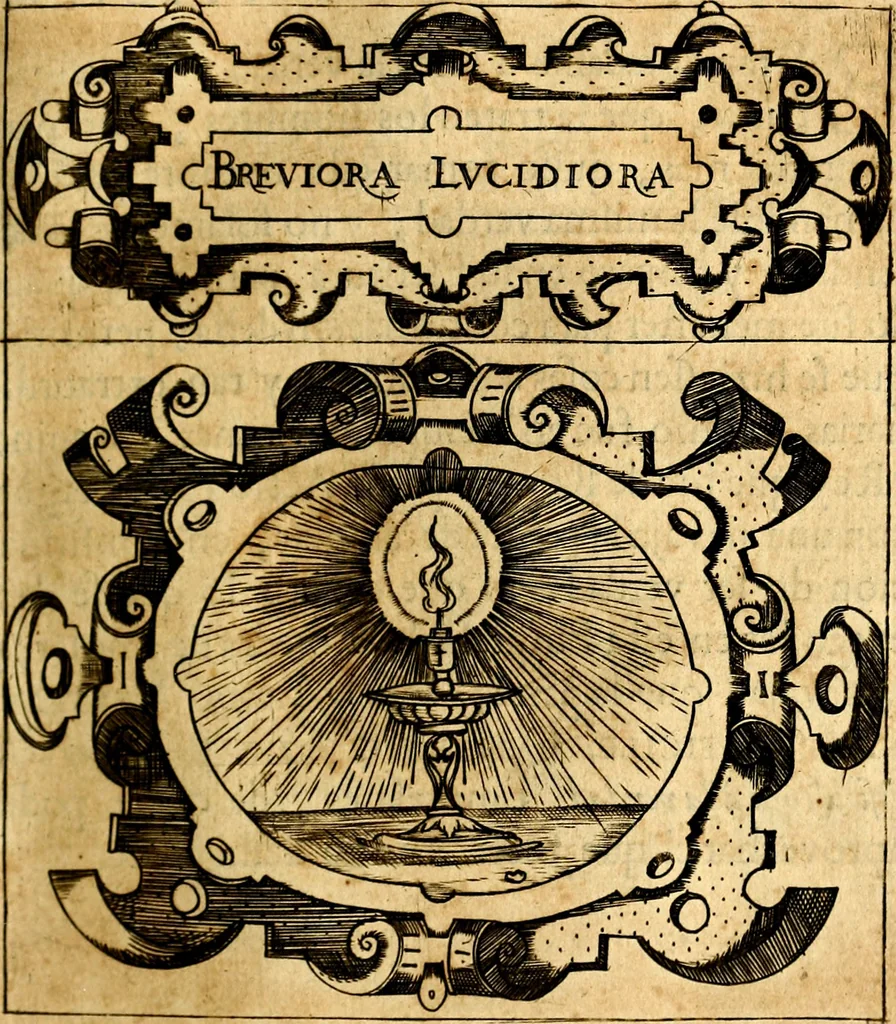 An illustration from Empresas Morales...Sacalas a lvz el doctor don Francisco de Borja.., 1680, leaf 190