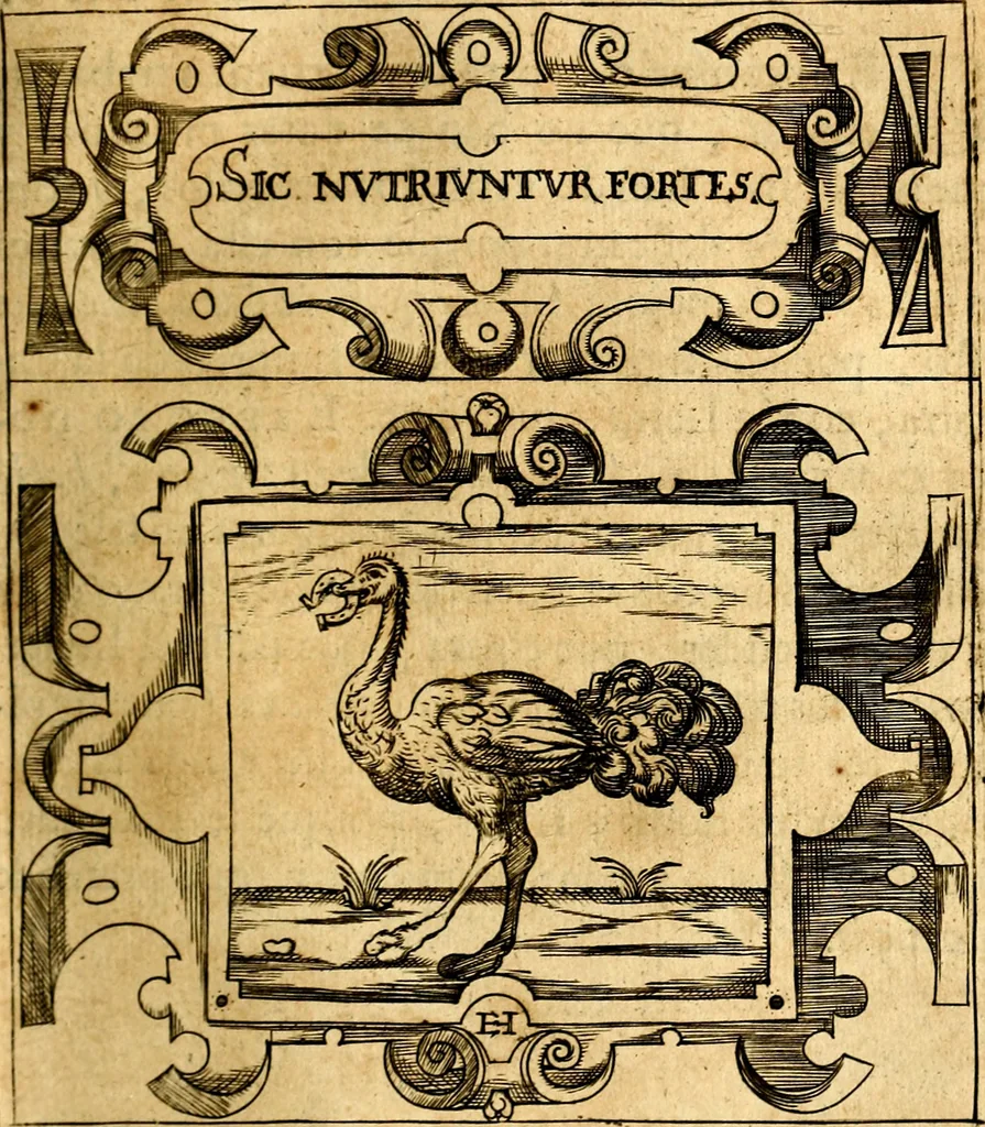 An illustration from Empresas Morales...Sacalas a lvz el doctor don Francisco de Borja.., 1680, leaf 194