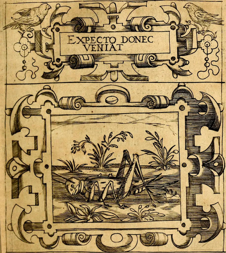 An illustration from Empresas Morales...Sacalas a lvz el doctor don Francisco de Borja.., 1680, leaf 196