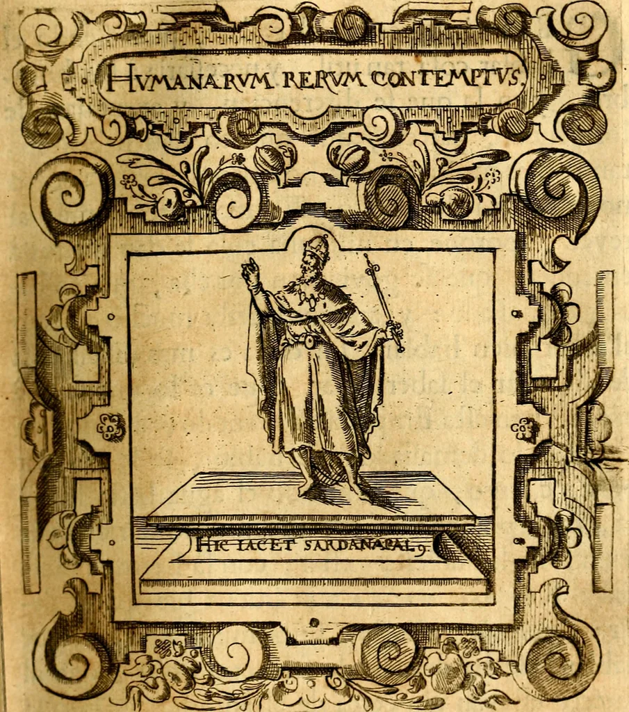An illustration from Empresas Morales...Sacalas a lvz el doctor don Francisco de Borja.., 1680, leaf 212
