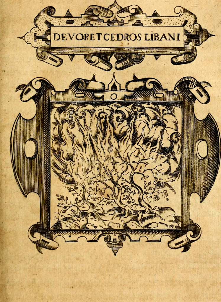 An illustration from Empresas Morales...Sacalas a lvz el doctor don Francisco de Borja.., 1680, leaf 236