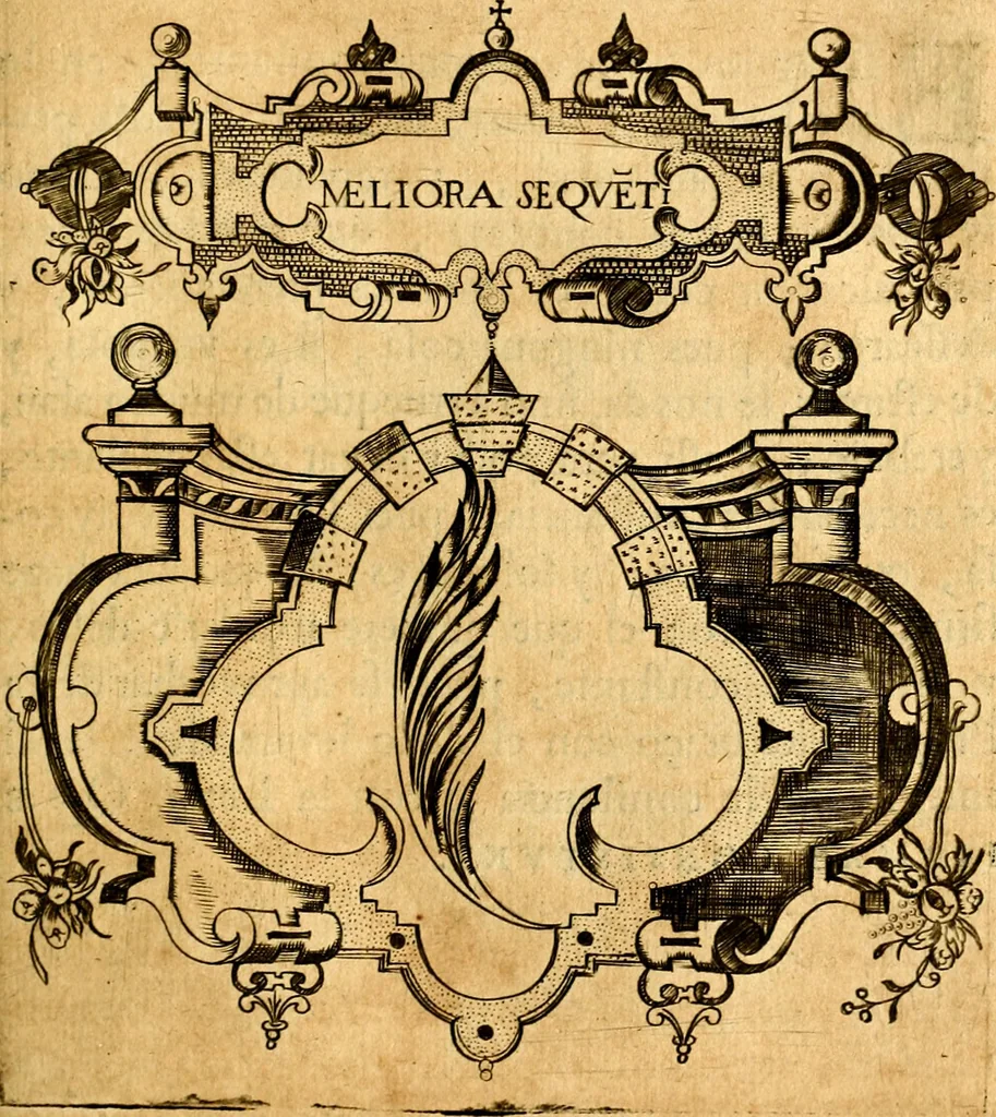 An illustration from Empresas Morales...Sacalas a lvz el doctor don Francisco de Borja.., 1680, leaf 238
