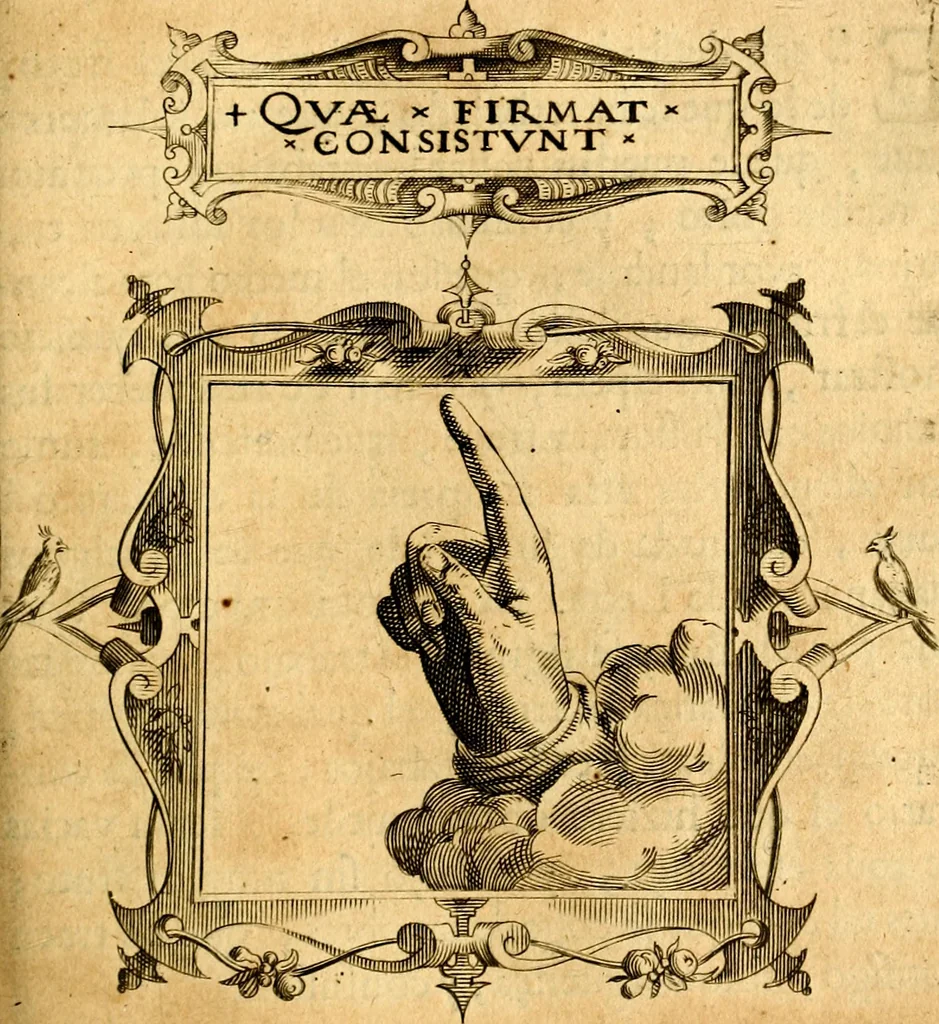 An illustration from Empresas Morales...Sacalas a lvz el doctor don Francisco de Borja.., 1680, leaf 240