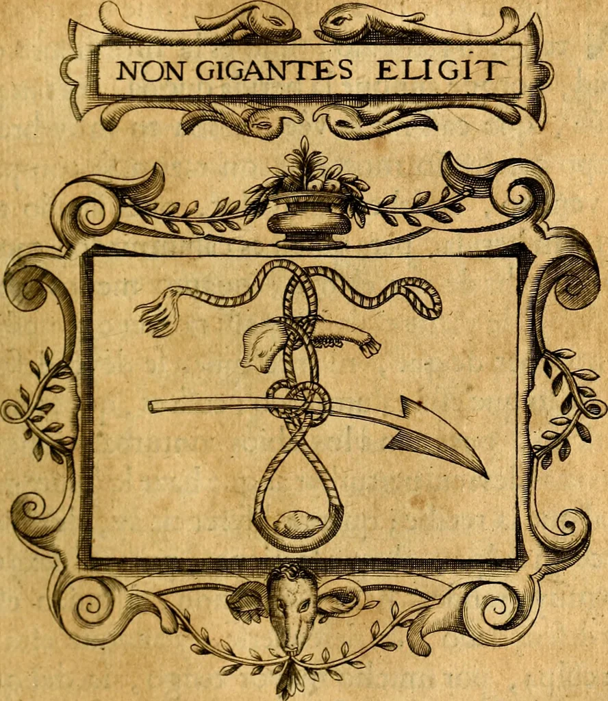 An illustration from Empresas Morales...Sacalas a lvz el doctor don Francisco de Borja.., 1680, leaf 256