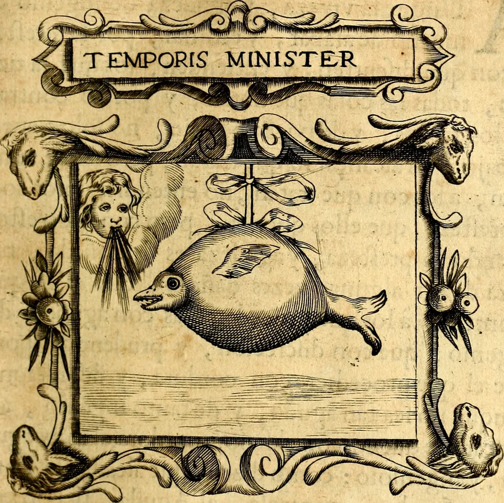 An illustration from Empresas Morales...Sacalas a lvz el doctor don Francisco de Borja.., 1680, leaf 274