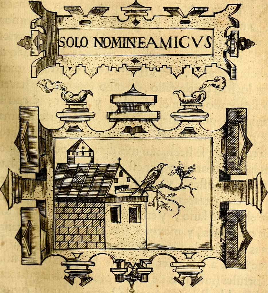 An illustration from Empresas Morales...Sacalas a lvz el doctor don Francisco de Borja.., 1680, leaf 280
