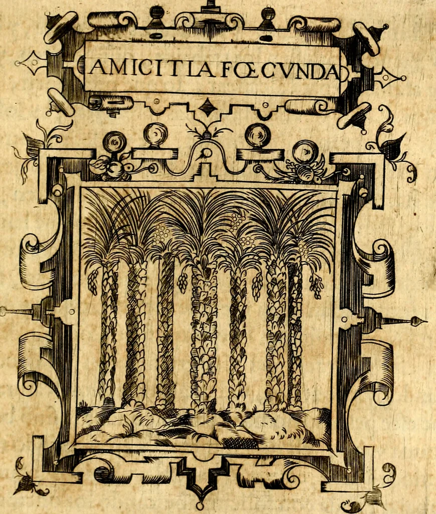 An illustration from Empresas Morales...Sacalas a lvz el doctor don Francisco de Borja.., 1680, leaf 288