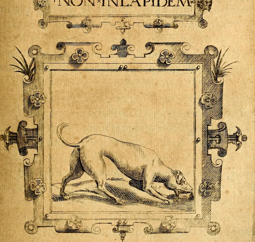 An illustration from Empresas Morales...Sacalas a lvz el doctor don Francisco de Borja.., 1680, leaf 296