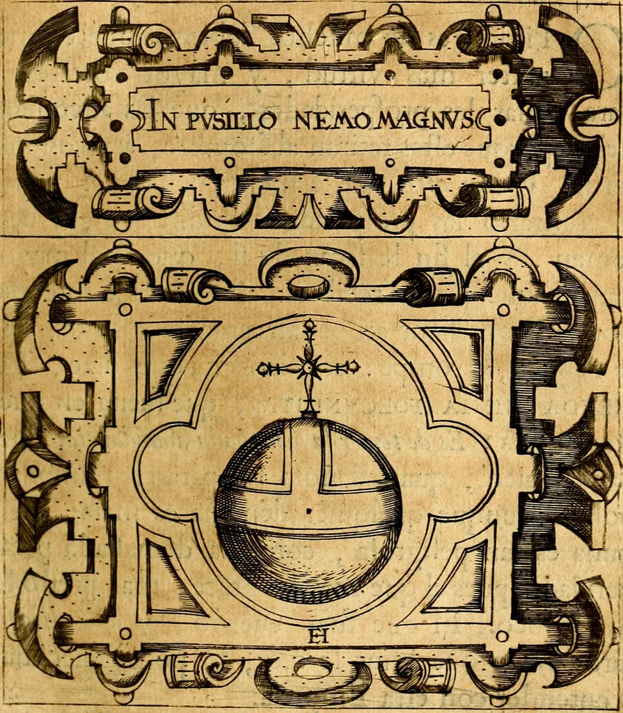 An illustration from Empresas Morales...Sacalas a lvz el doctor don Francisco de Borja.., 1680, leaf 30