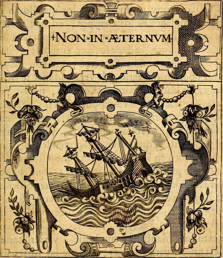 An illustration from Empresas Morales...Sacalas a lvz el doctor don Francisco de Borja.., 1680, leaf 302