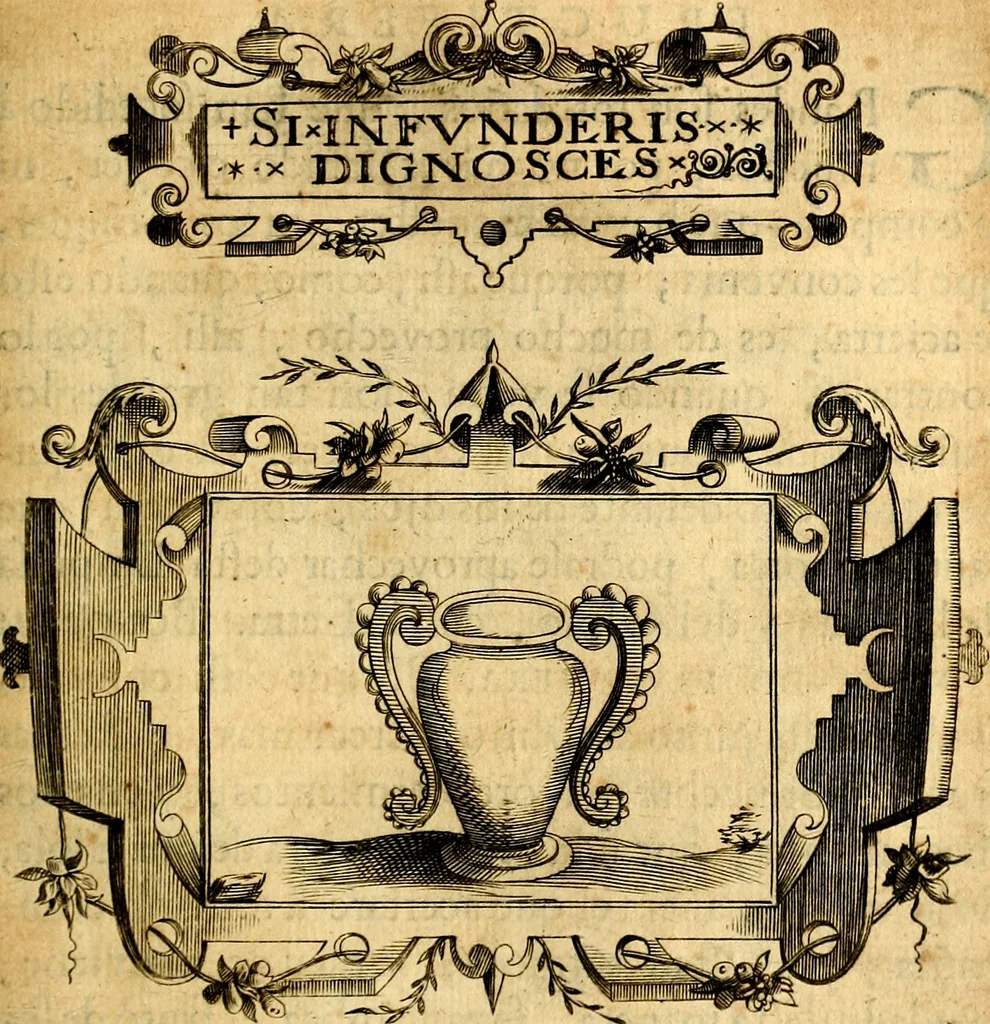 An illustration from Empresas Morales...Sacalas a lvz el doctor don Francisco de Borja.., 1680, leaf 304