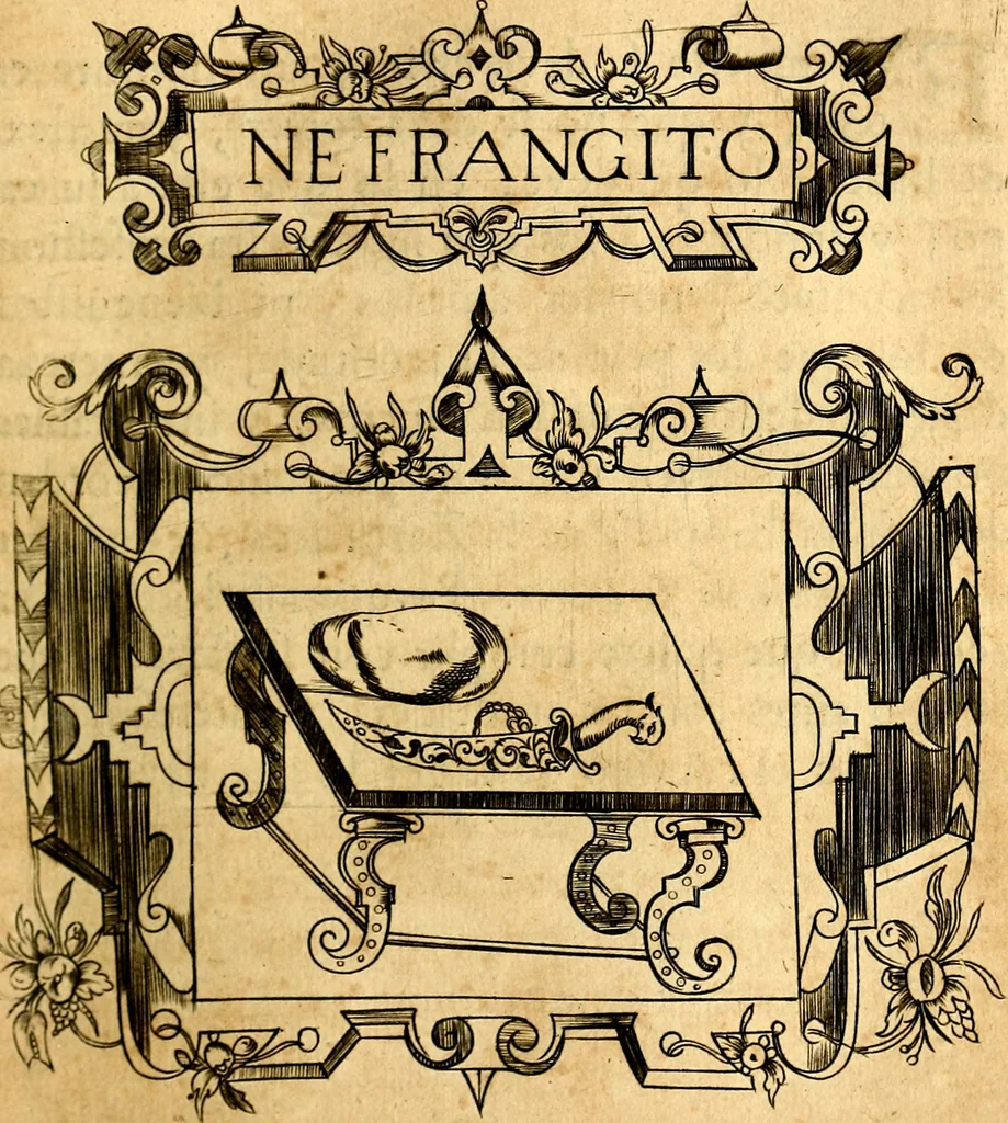 An illustration from Empresas Morales...Sacalas a lvz el doctor don Francisco de Borja.., 1680, leaf 316