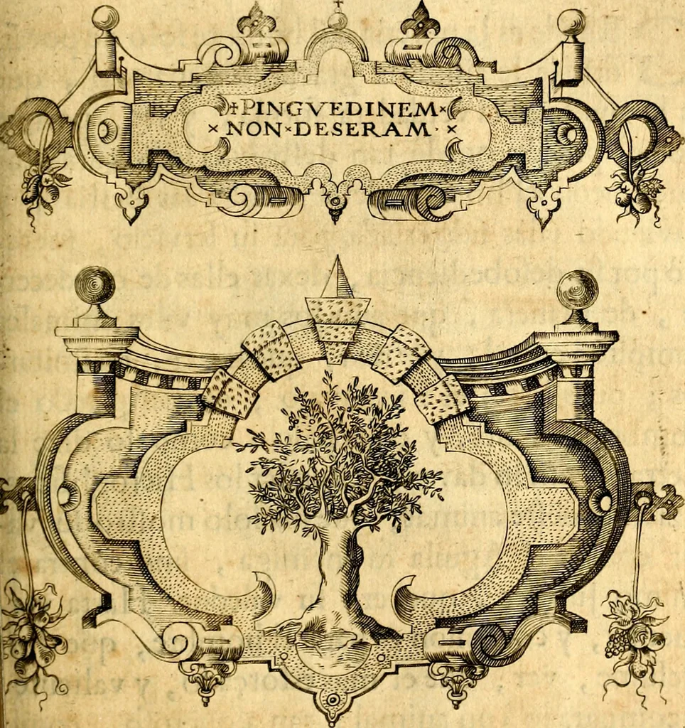 An illustration from Empresas Morales...Sacalas a lvz el doctor don Francisco de Borja.., 1680, leaf 352
