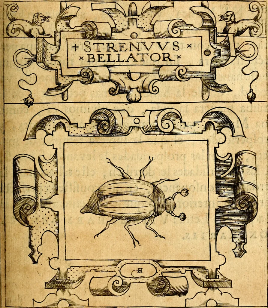 An illustration from Empresas Morales...Sacalas a lvz el doctor don Francisco de Borja.., 1680, leaf 354