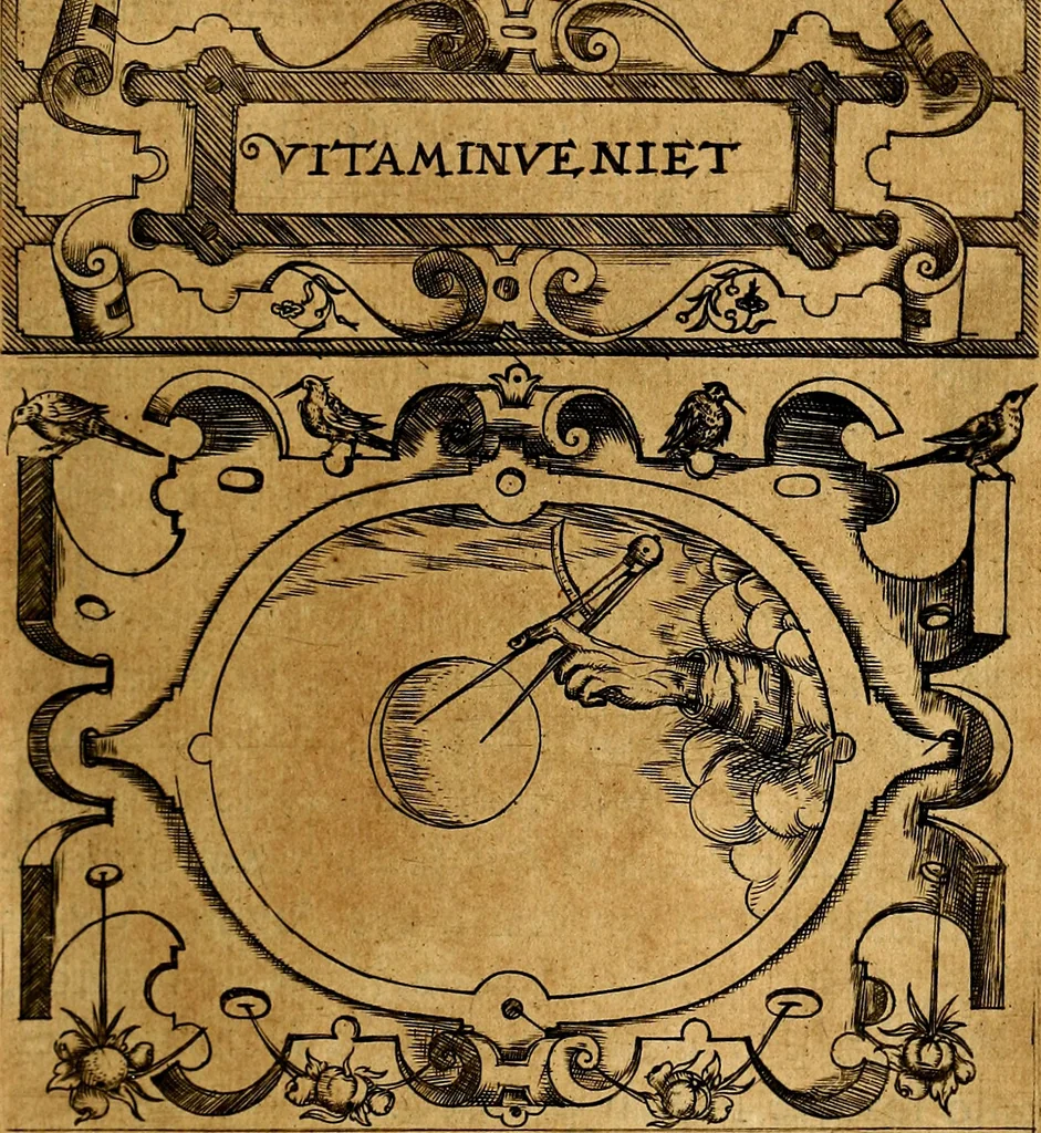 An illustration from Empresas Morales...Sacalas a lvz el doctor don Francisco de Borja.., 1680, leaf 40