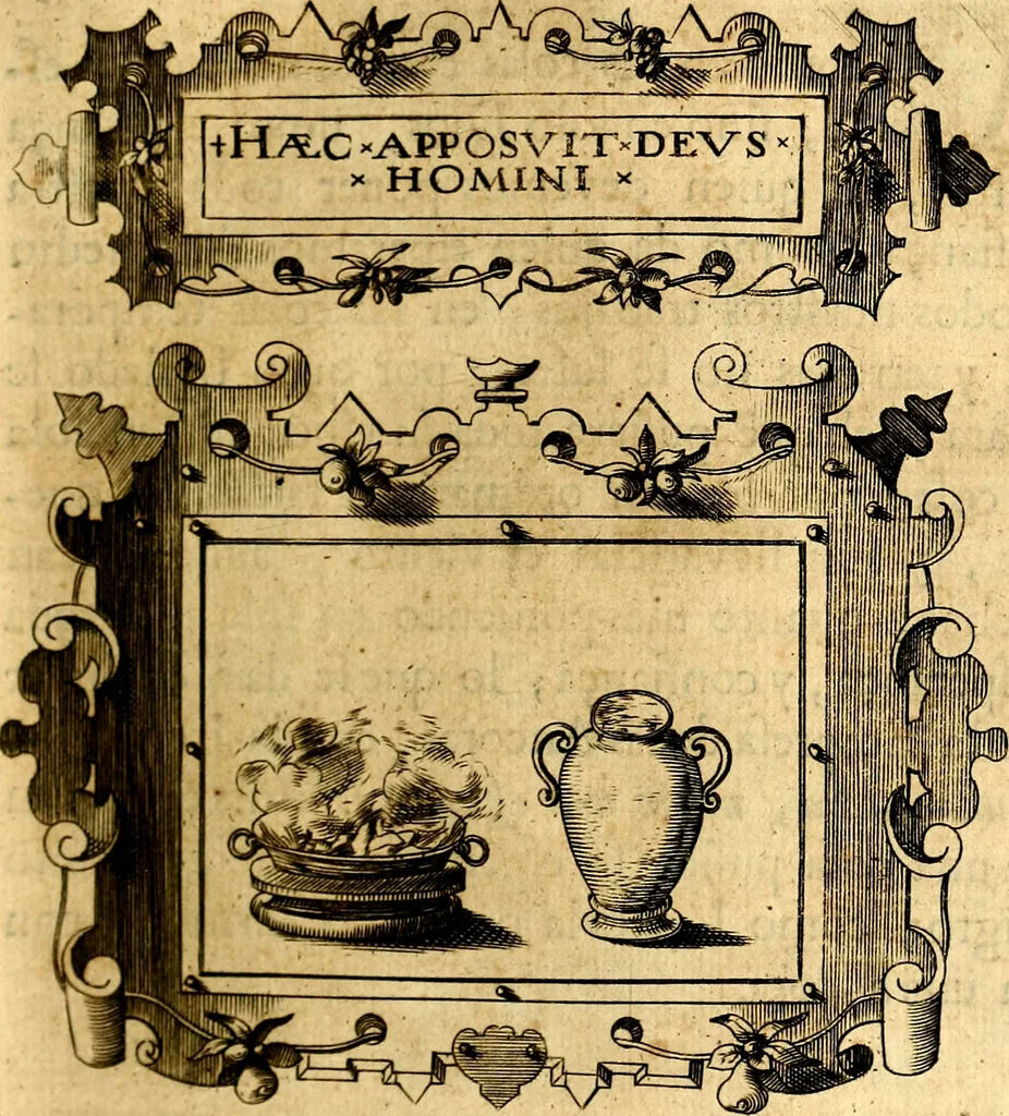 An illustration from Empresas Morales...Sacalas a lvz el doctor don Francisco de Borja.., 1680, leaf 400