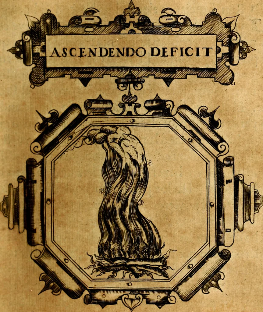 An illustration from Empresas Morales...Sacalas a lvz el doctor don Francisco de Borja.., 1680, leaf 410