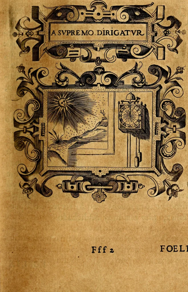An illustration from Empresas Morales...Sacalas a lvz el doctor don Francisco de Borja.., 1680, leaf 412