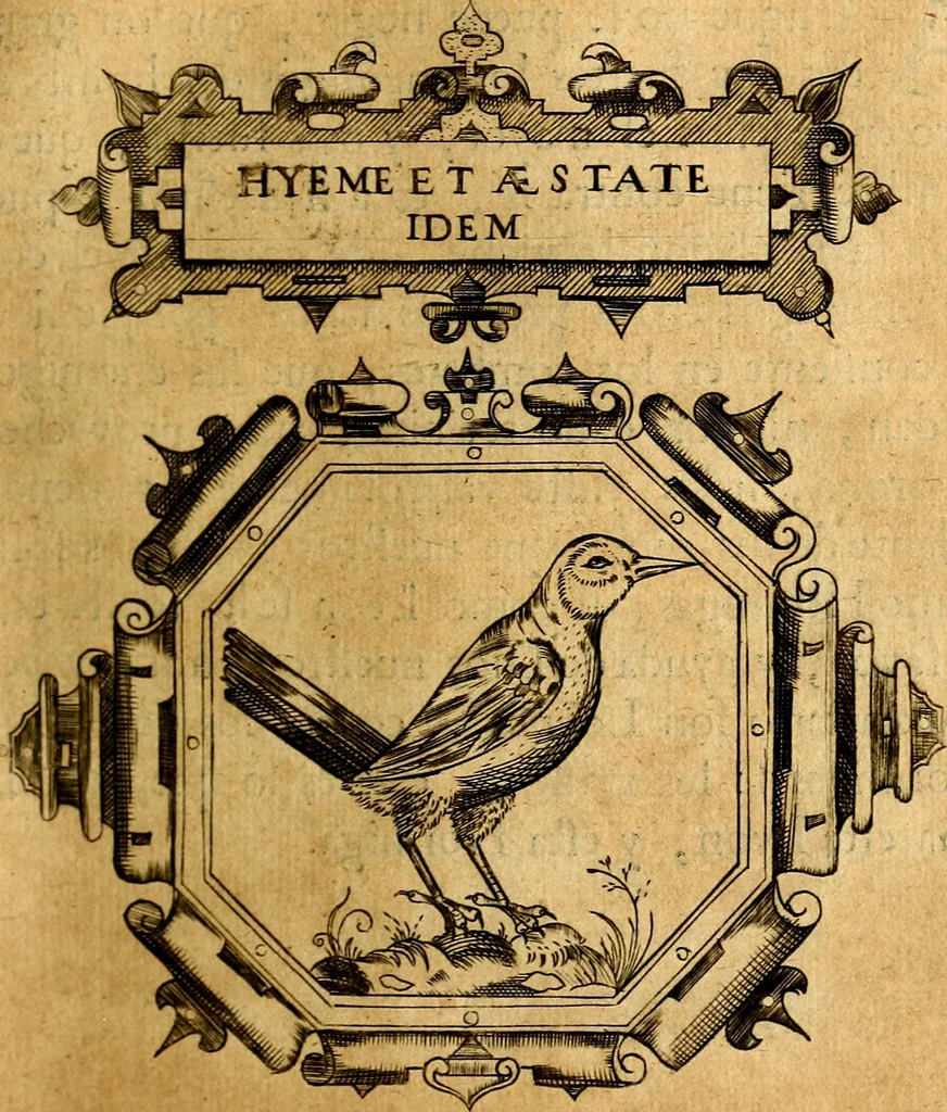 An illustration from Empresas Morales...Sacalas a lvz el doctor don Francisco de Borja.., 1680, leaf 422