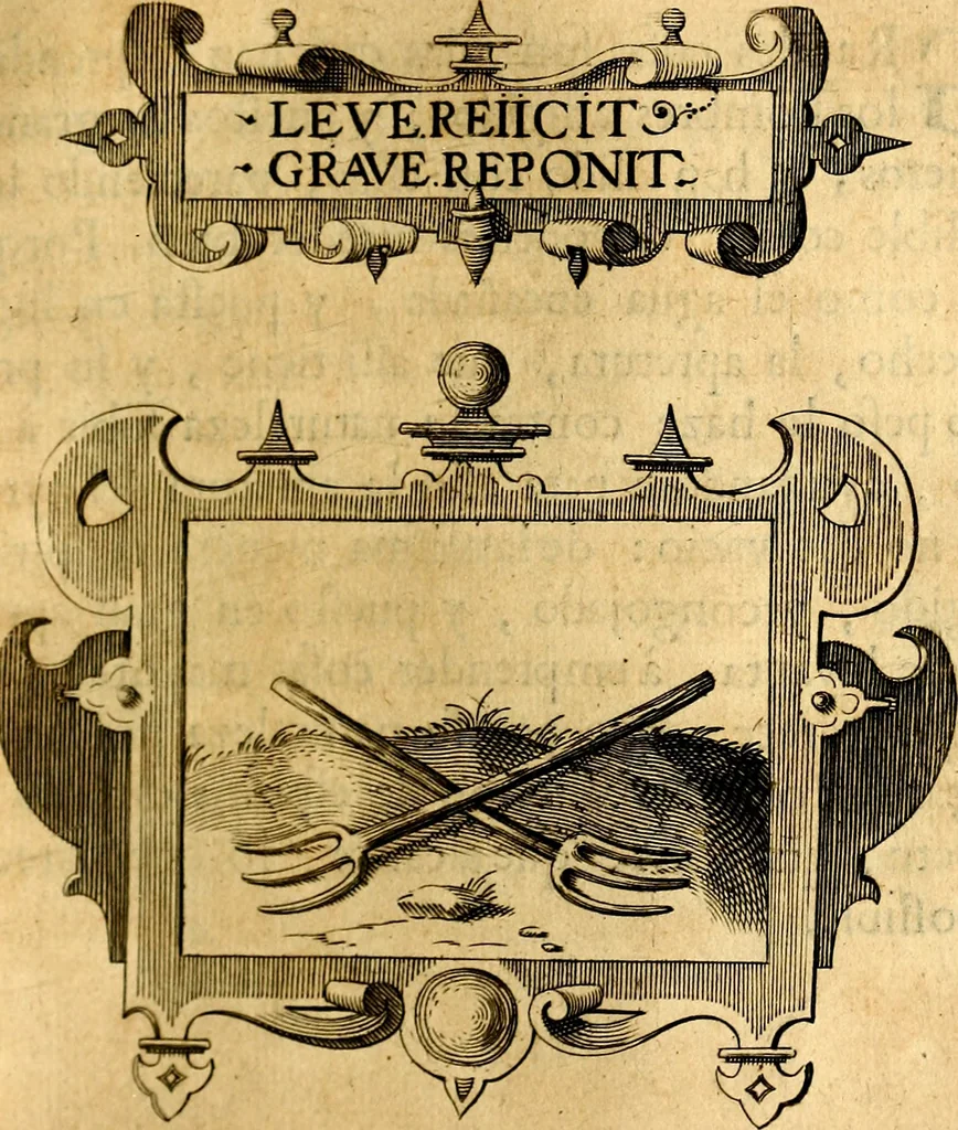 An illustration from Empresas Morales...Sacalas a lvz el doctor don Francisco de Borja.., 1680, leaf 434