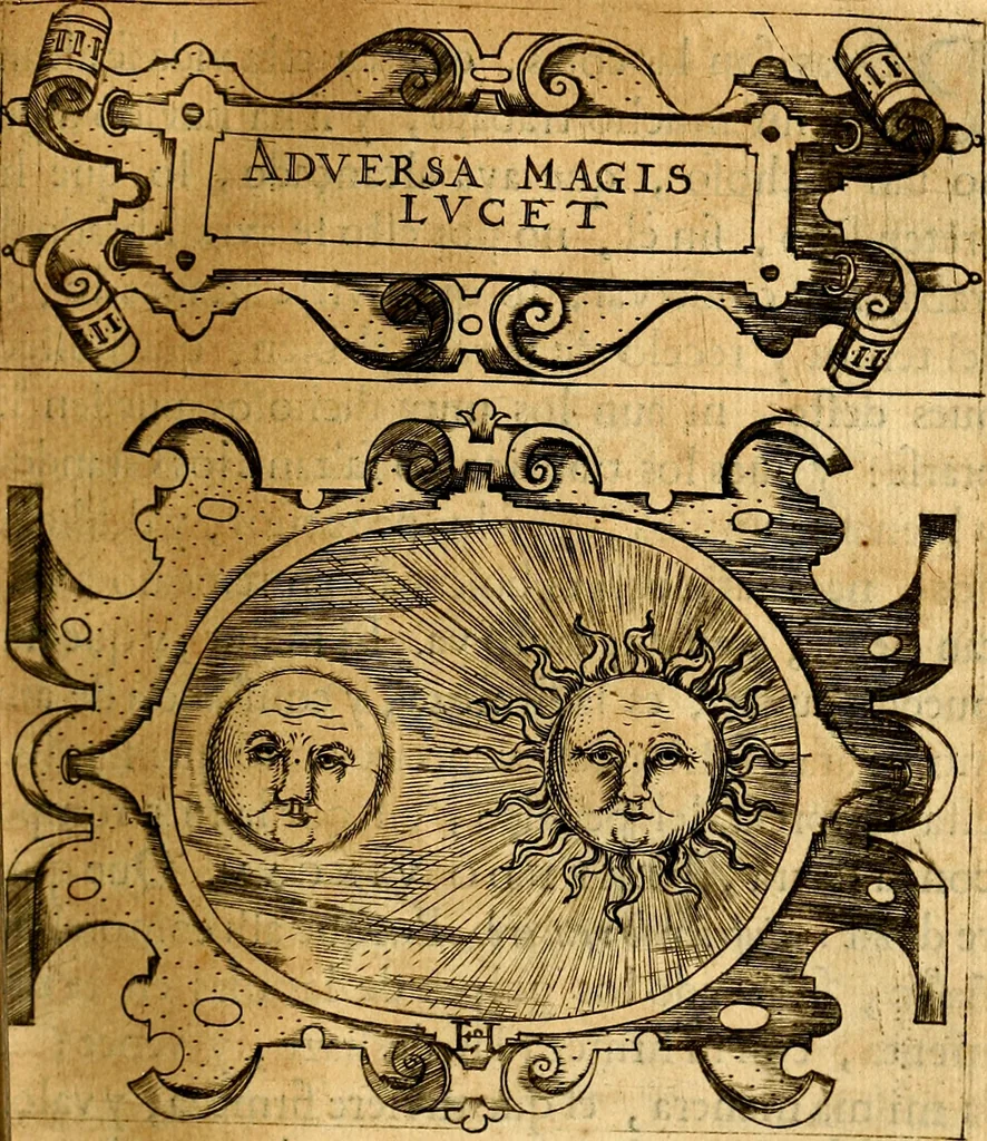 An illustration from Empresas Morales...Sacalas a lvz el doctor don Francisco de Borja.., 1680, leaf 48
