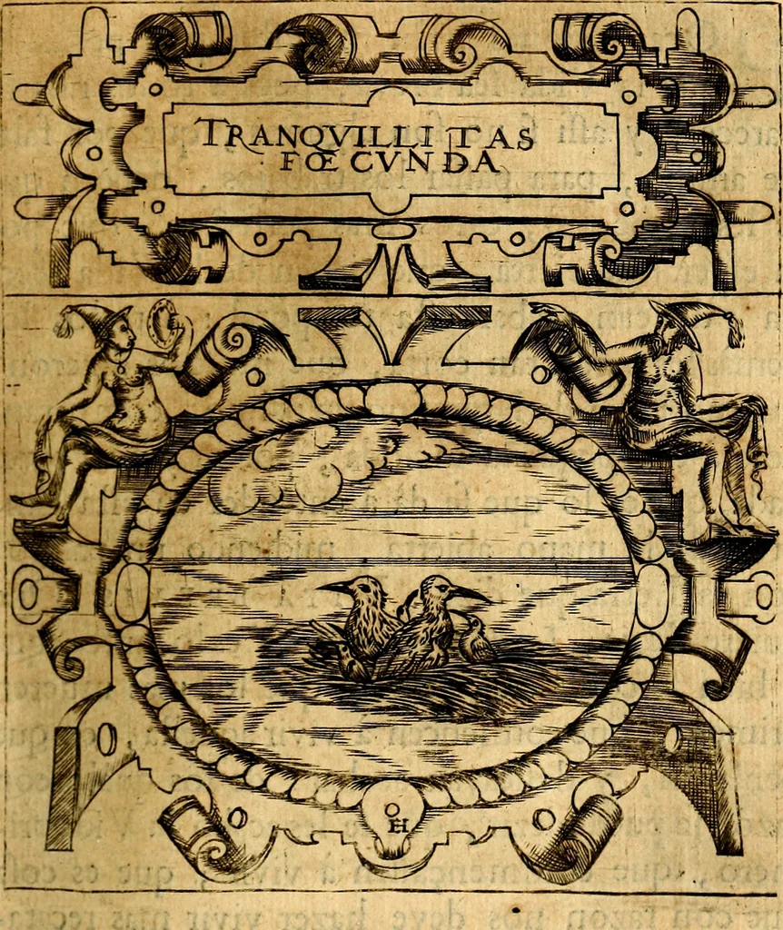 An illustration from Empresas Morales...Sacalas a lvz el doctor don Francisco de Borja.., 1680, leaf 52