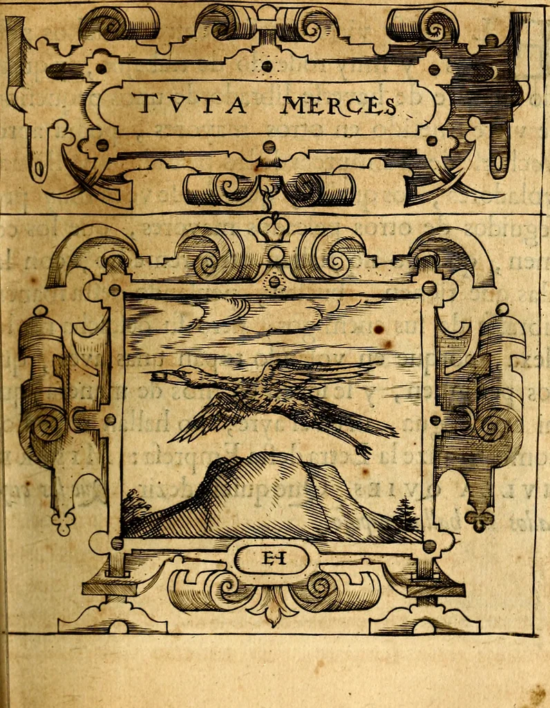 An illustration from Empresas Morales...Sacalas a lvz el doctor don Francisco de Borja.., 1680, leaf 56
