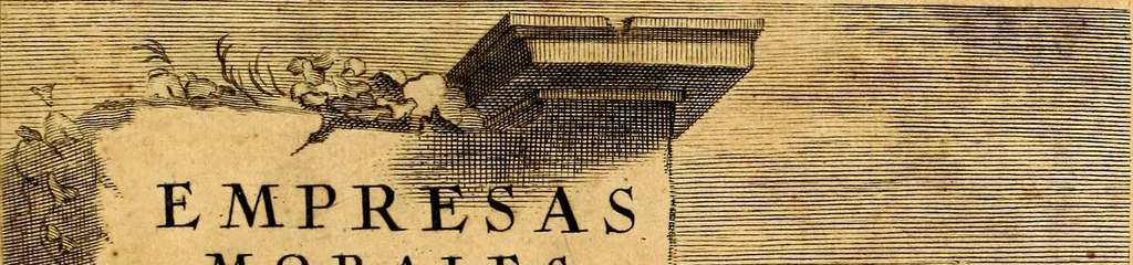 An illustration from Empresas Morales...Sacalas a lvz el doctor don Francisco de Borja.., 1680, leaf 6