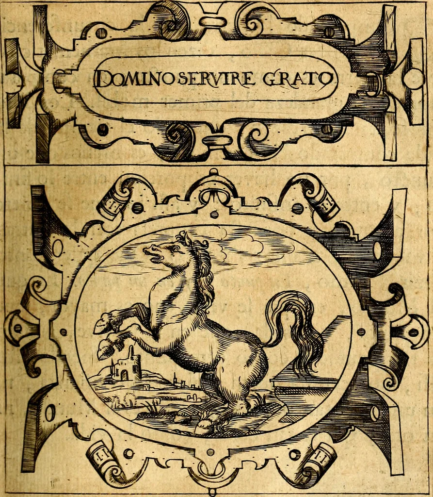 An illustration from Empresas Morales...Sacalas a lvz el doctor don Francisco de Borja.., 1680, leaf 66