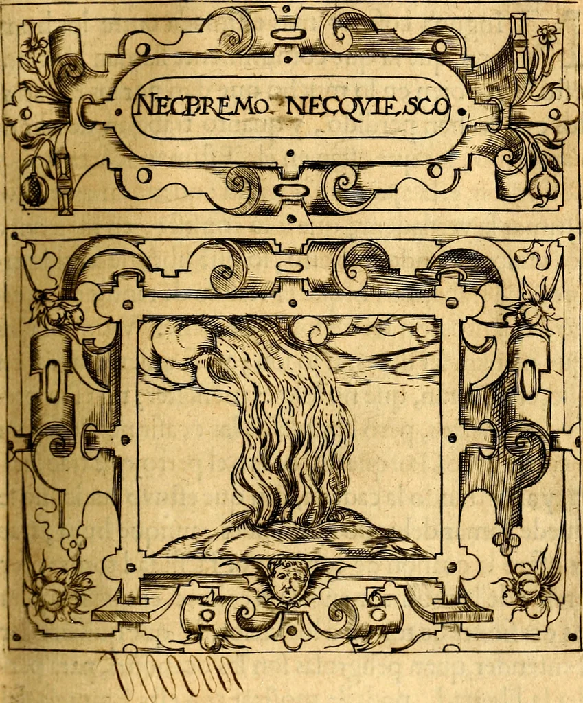 An illustration from Empresas Morales...Sacalas a lvz el doctor don Francisco de Borja.., 1680, leaf 76