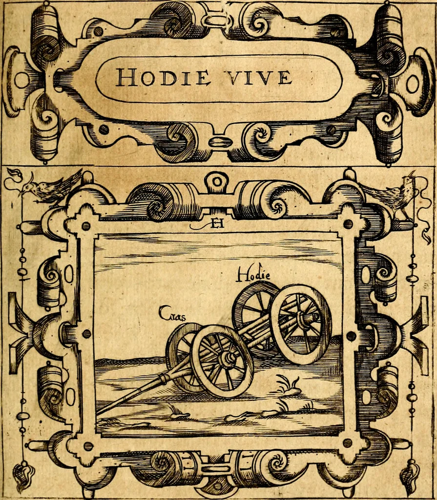 An illustration from Empresas Morales...Sacalas a lvz el doctor don Francisco de Borja.., 1680, leaf 94