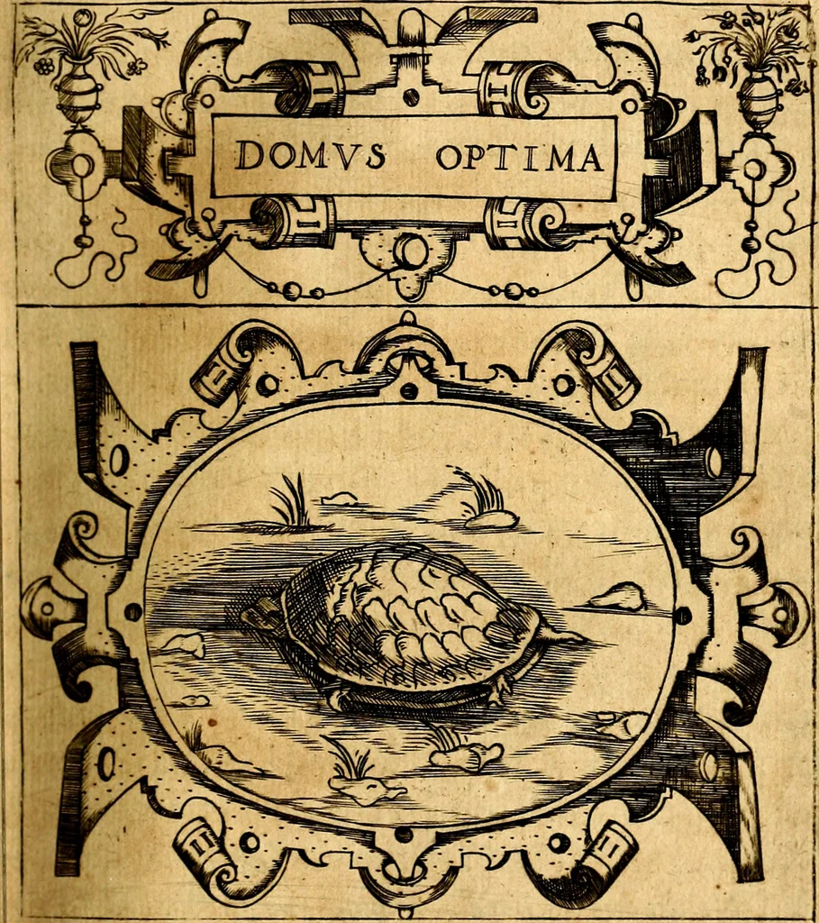An illustration from Empresas Morales...Sacalas a lvz el doctor don Francisco de Borja.., 1680, leaf 98