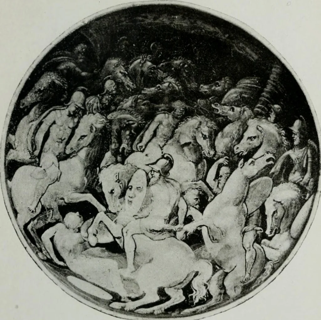 An illustration from Enamels, 1912, leaf 196