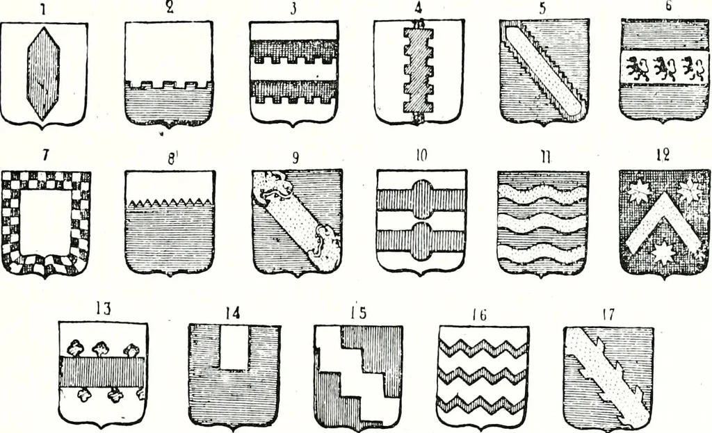 An illustration from Enciclopedia heráldica y genealógica hispano-americana, 1919, leaf 152
