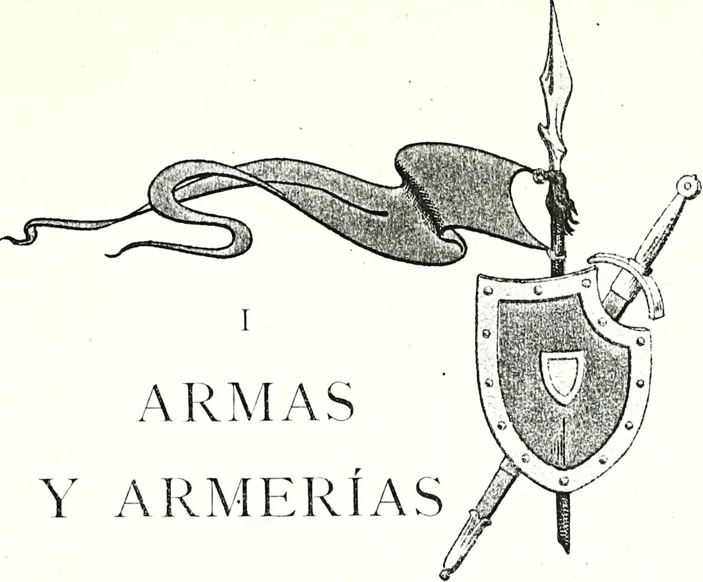 An illustration from Enciclopedia heráldica y genealógica hispano-americana, 1919, leaf 18