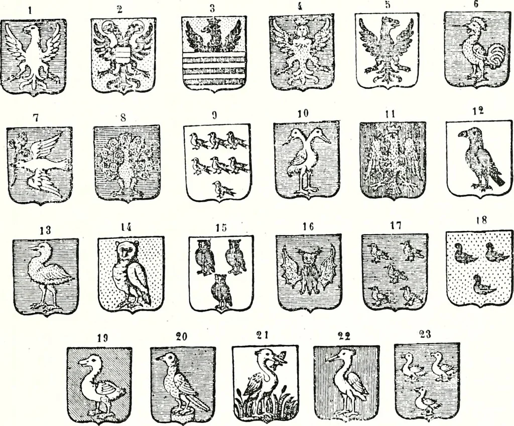 An illustration from Enciclopedia heráldica y genealógica hispano-americana, 1919, leaf 206