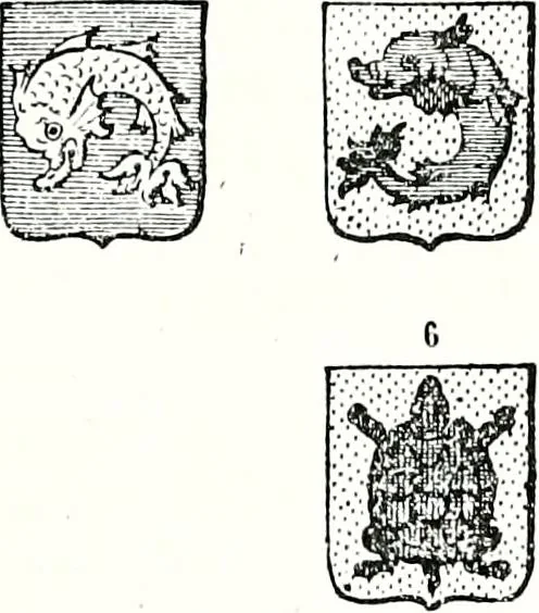 An illustration from Enciclopedia heráldica y genealógica hispano-americana, 1919, leaf 216