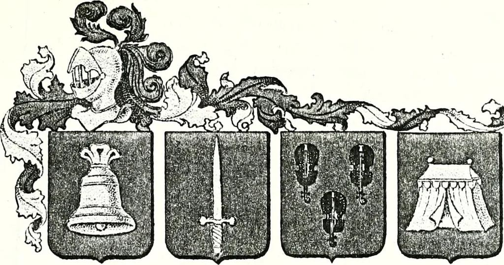 An illustration from Enciclopedia heráldica y genealógica hispano-americana, 1919, leaf 226