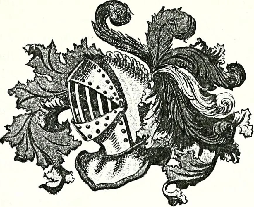 An illustration from Enciclopedia heráldica y genealógica hispano-americana, 1919, leaf 294