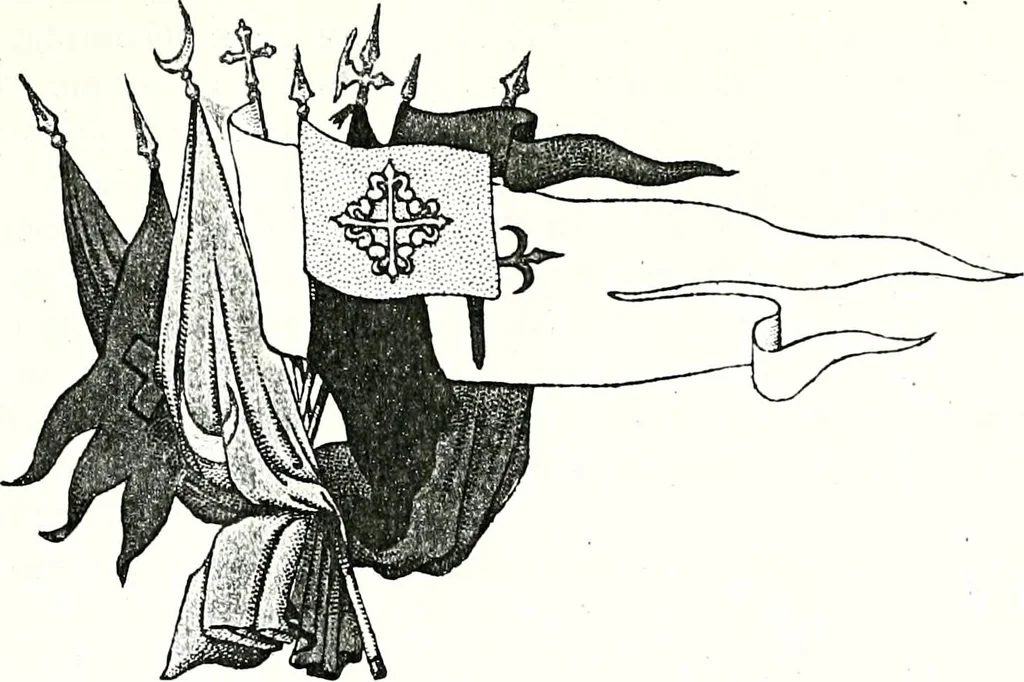 An illustration from Enciclopedia heráldica y genealógica hispano-americana, 1919, leaf 322
